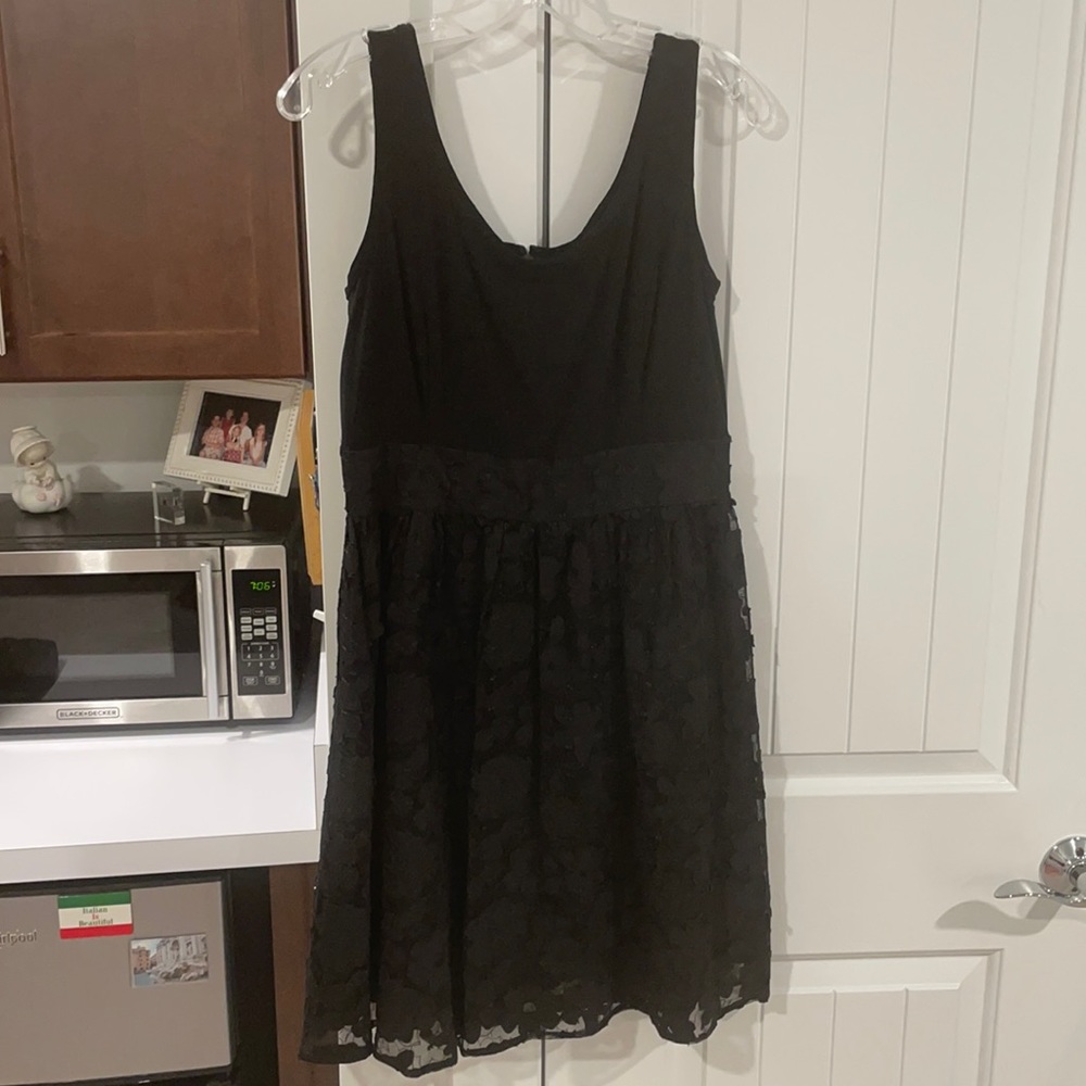 Black classy dress